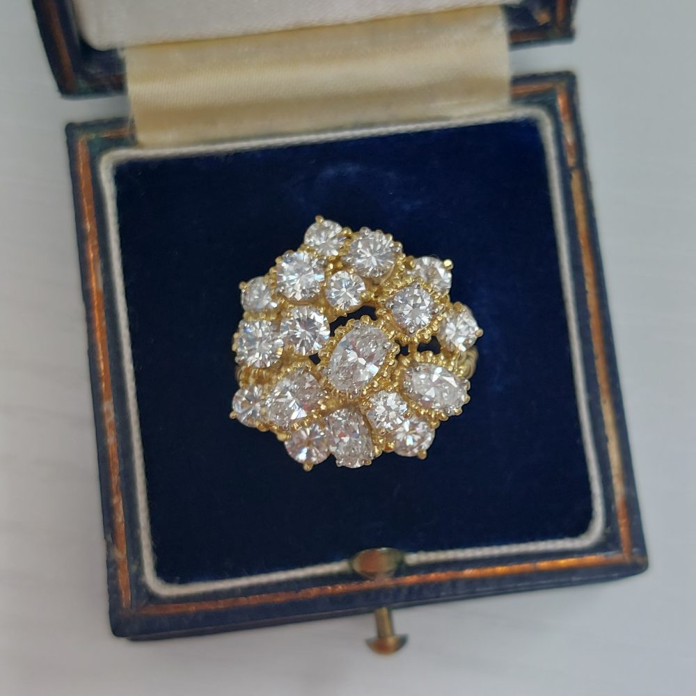 Oscar Heyman Vintage Diamond Dress Ring