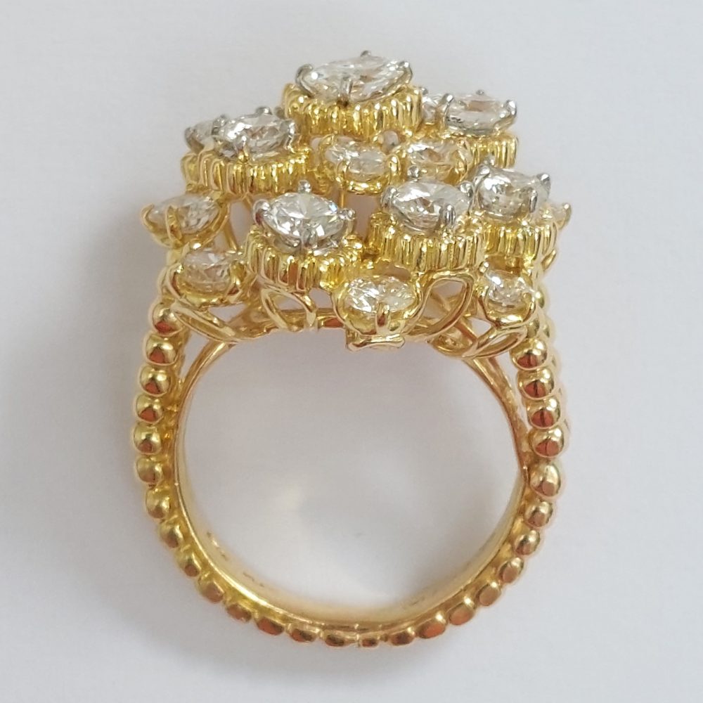 Oscar Heyman Vintage Diamond Dress Ring