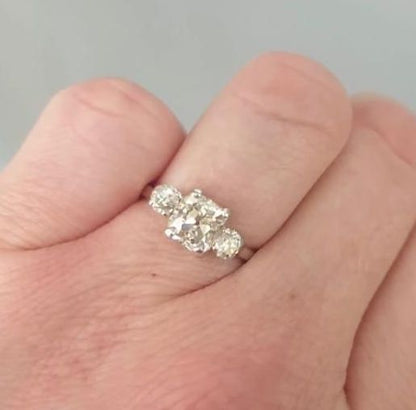 Vintage diamond engagement ring