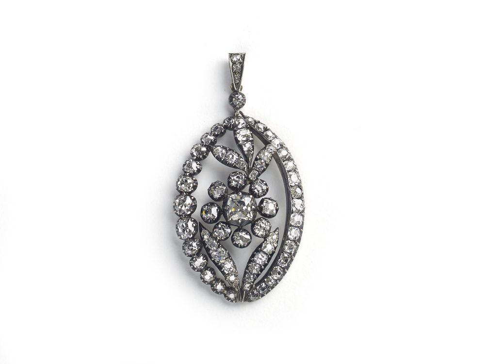 Antique Victorian Diamond Pendant