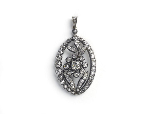 Antique Victorian Diamond Pendant