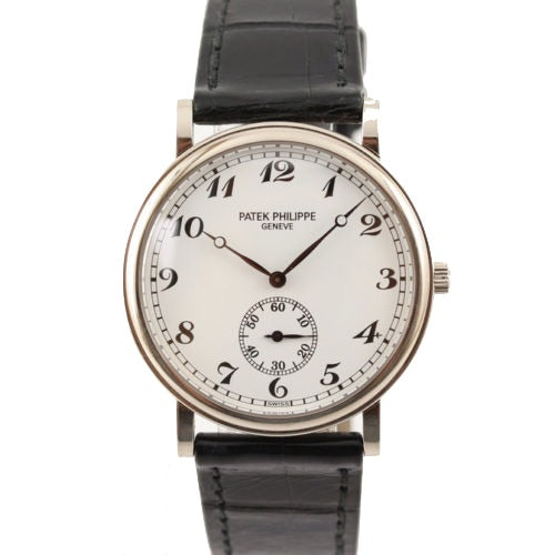 Patek Philippe Patek Philippe Calatrava 5022G-012 white gold white dial pre owned vintage Arabic Numerals seconds