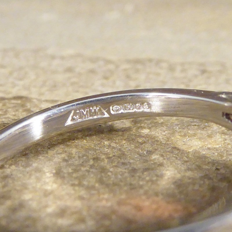 Period Art Deco Style 2.38ct Pink Tourmaline and Diamond Ring