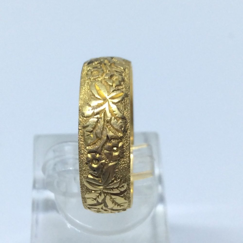 Antique Victorian Gold Wedding Band