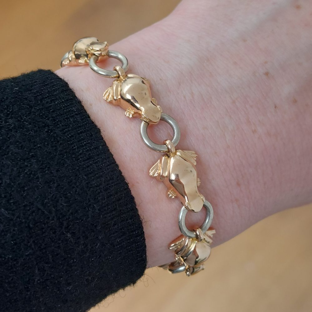 Pomallato Frog 18ct Gold Bracelet