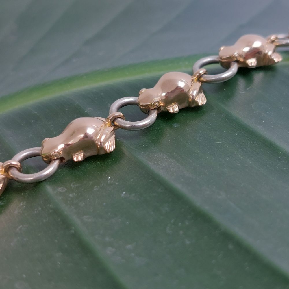 Pomallato Frog 18ct Gold Bracelet