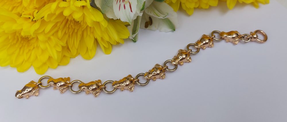 Pomallato Frog 18ct Gold Bracelet