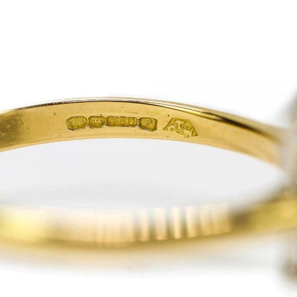 Vintage 2.91ct Aquamarine Solitaire 18ct Yellow Gold Dress Ring