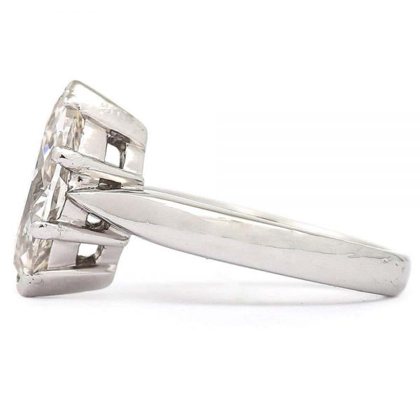 2.01ct Marquise Diamond 18ct White Gold Platinum Engagement Ring