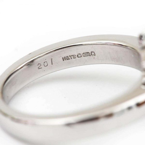 2.01ct Marquise Diamond 18ct White Gold Platinum Engagement Ring