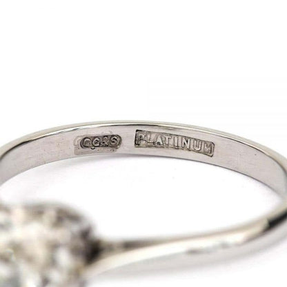 Vintage Platinum 1.70ct Solitaire Old European Diamond Engagement Ring, circa 1930