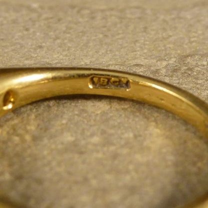 Antique Late Victorian Emerald & Diamond Five Stone Ring