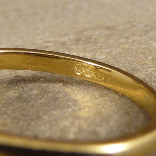 Vintage Ruby & Diamond Flower Cluster Ring