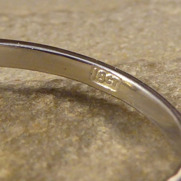 Contemporary Art Deco Style Yellow Sapphire & Diamond Ring