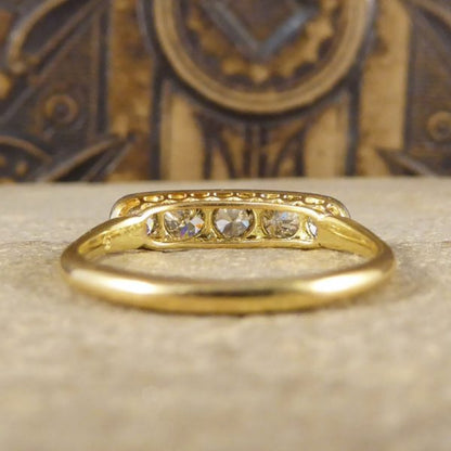 Antique Art Deco Five Stone Diamond Ring