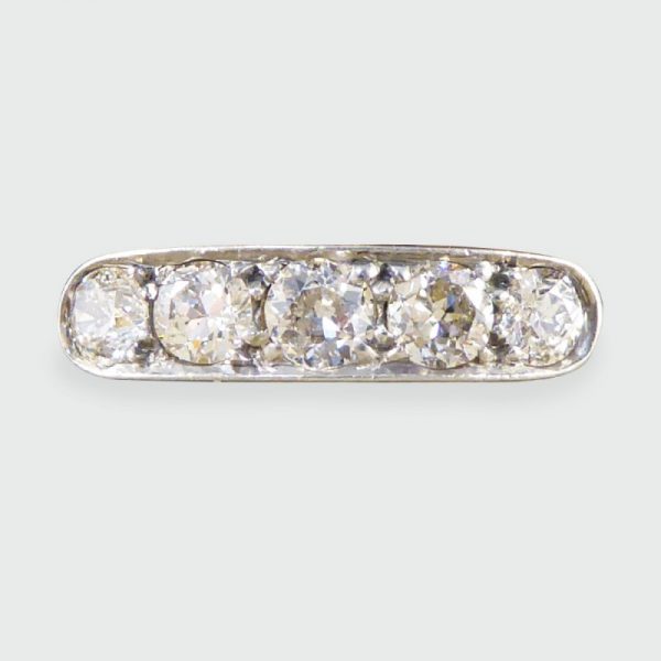 Antique Art Deco Five Stone Diamond Ring