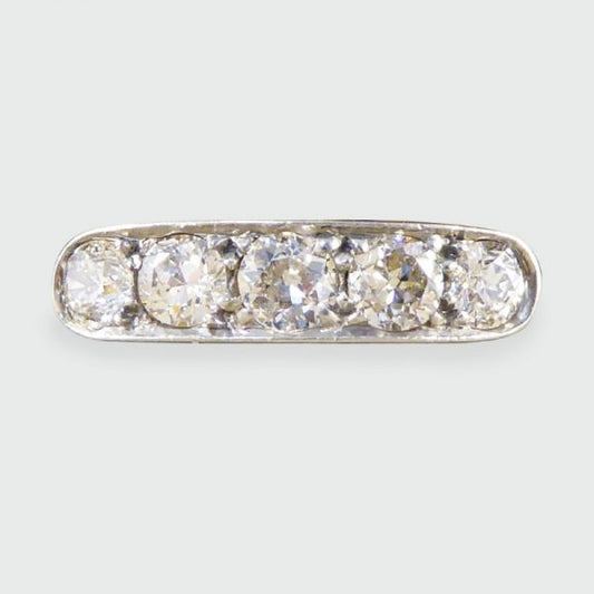 Antique Art Deco Five Stone Diamond Ring