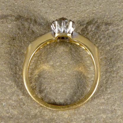 Antique Victorian 1.55ct Diamond Solitaire Engagement Ring, 18ct Gold
