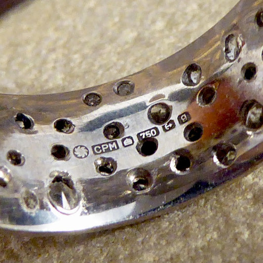 2.2ct Diamond Thick Eternity Ring