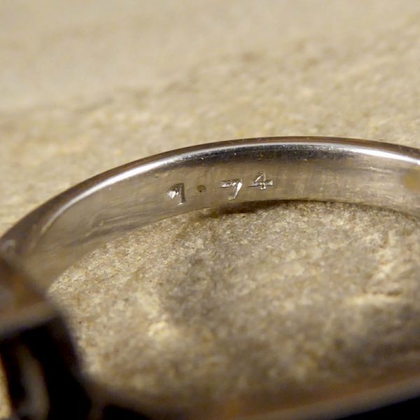 Emerald Cut Diamond Engagement Ring