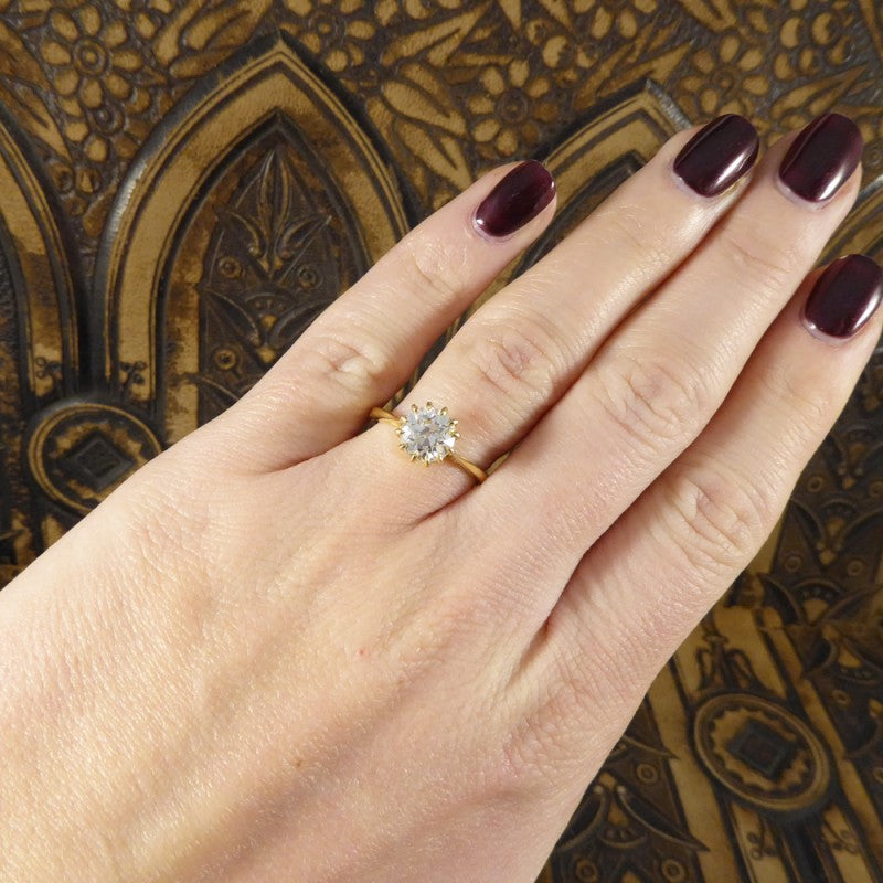 Vintage Diamond Engagement Ring