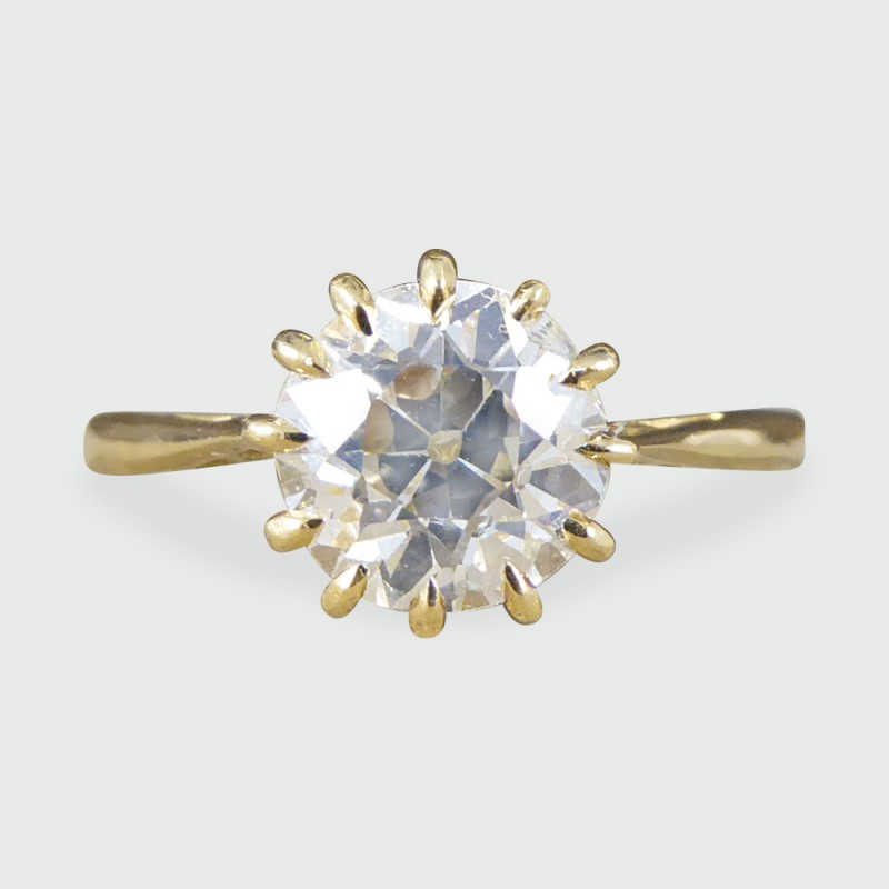 Vintage Diamond Engagement Ring