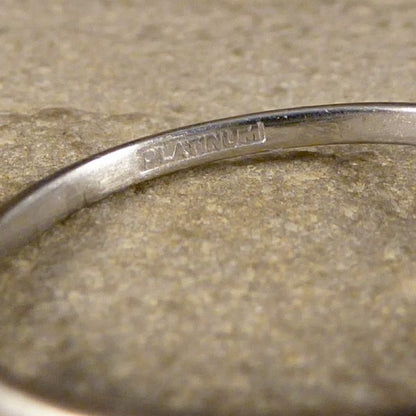 Antique Art Deco Diamond Solitaire Engagement Ring