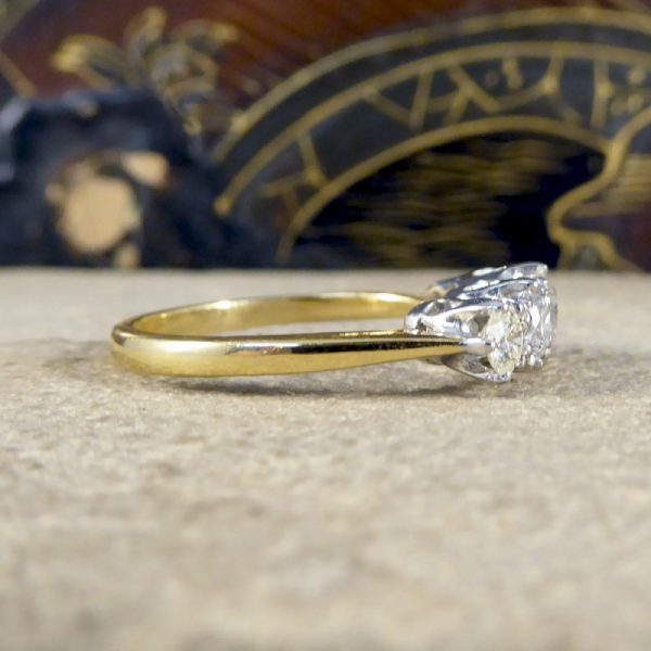 1.30ct Brilliant Cut Diamond Five Stone Ring, 18ct Gold