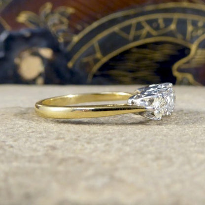 1.30ct Brilliant Cut Diamond Five Stone Ring, 18ct Gold