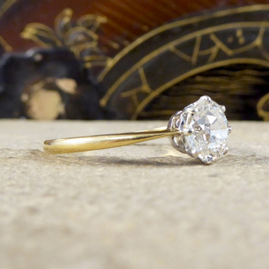 Antique Edwardian Diamond Engagement Ring