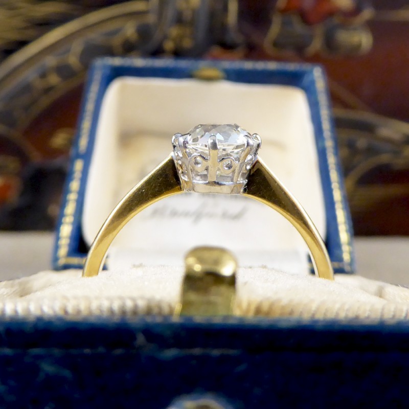 Antique Edwardian Diamond Engagement Ring