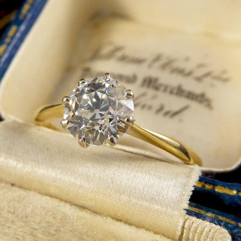 Antique Edwardian Diamond Engagement Ring