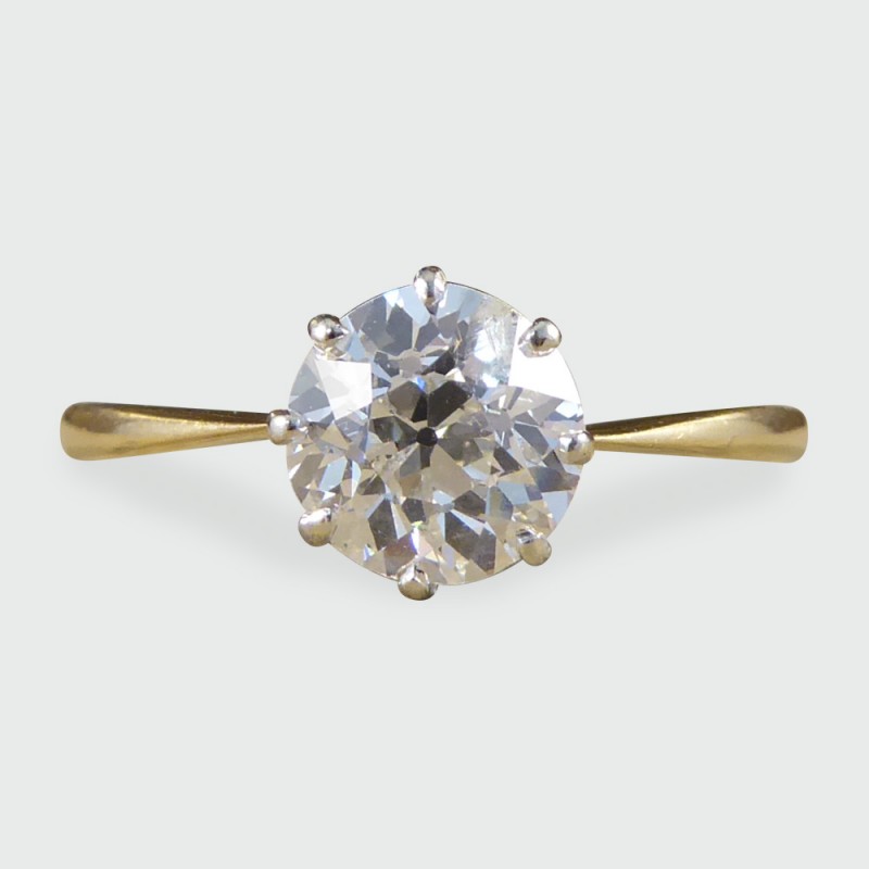 Antique Edwardian Diamond Engagement Ring