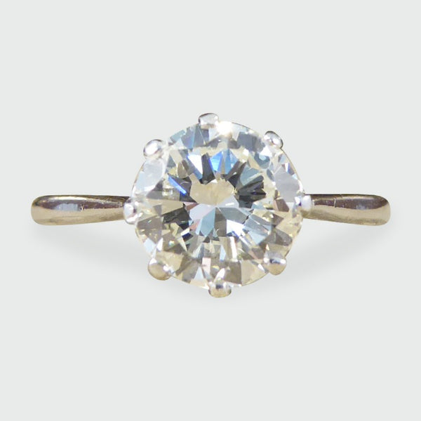 Antique Art Deco Diamond Engagement Ring, 1.14 carats