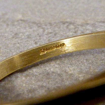 Orange Topaz and Diamond Cluster Ring