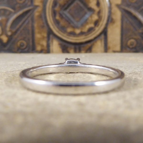 0.50ct Brilliant Cut Diamond Engagement Ring, 18ct White Gold