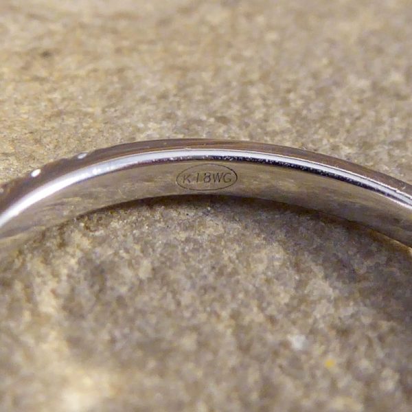 0.50ct Brilliant Cut Diamond Engagement Ring, 18ct White Gold