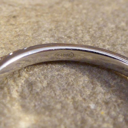 0.50ct Brilliant Cut Diamond Engagement Ring, 18ct White Gold