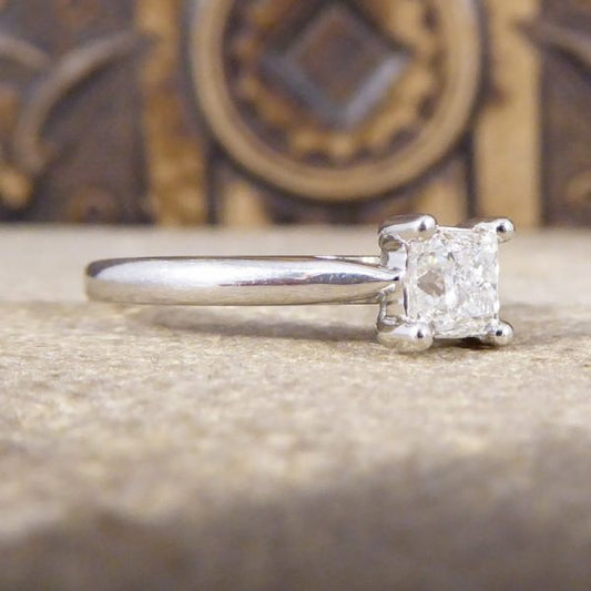 Princess Cut Diamond Engagement Ring