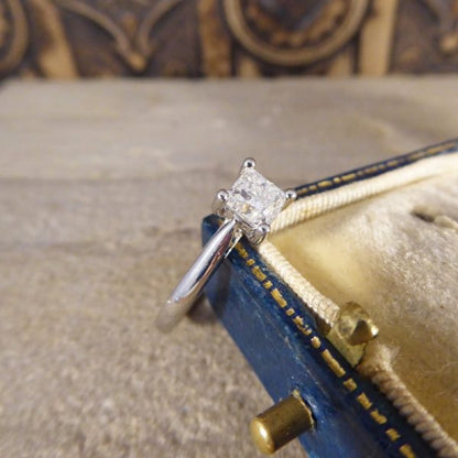 Princess Cut Diamond Engagement Ring
