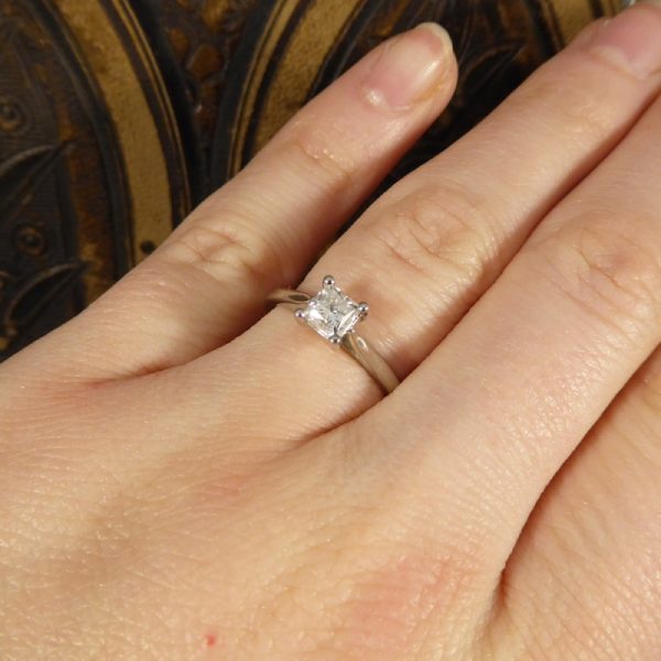 Princess Cut Diamond Engagement Ring