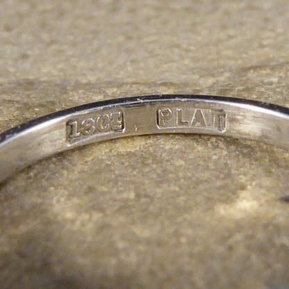 Vintage 1.25ct Round Cut Diamond Three Stone Ring