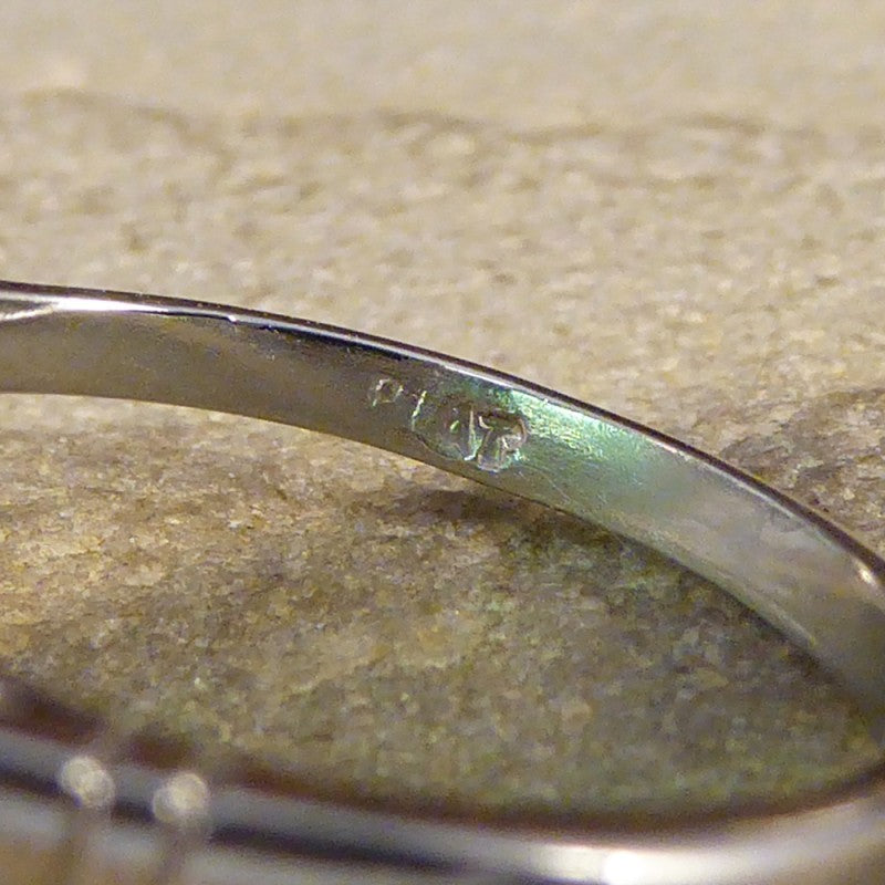 1.45ct Oval Cut Emerald and Diamond Cluster Ring