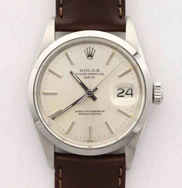 Vintage Gents Rolex Gents Oyster Perpetual Date Wristwatch