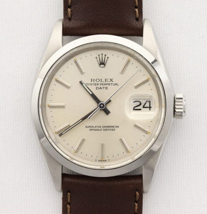 Vintage Gents Rolex Gents Oyster Perpetual Date Wristwatch