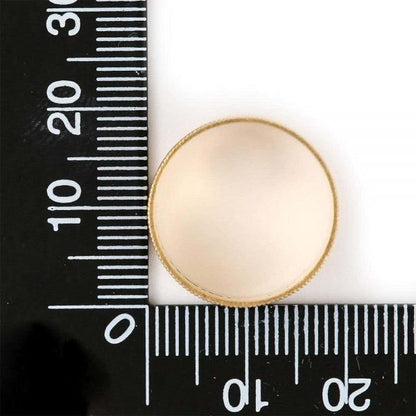 Antique Georgian 'In Memory Of' 18ct Gold Black Enamel Band Ring, circa 1823