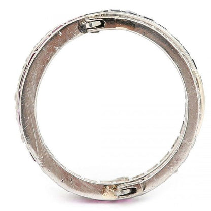 Vintage Art Deco Day and Night Ruby Sapphire and Diamond Ring Circa 1930