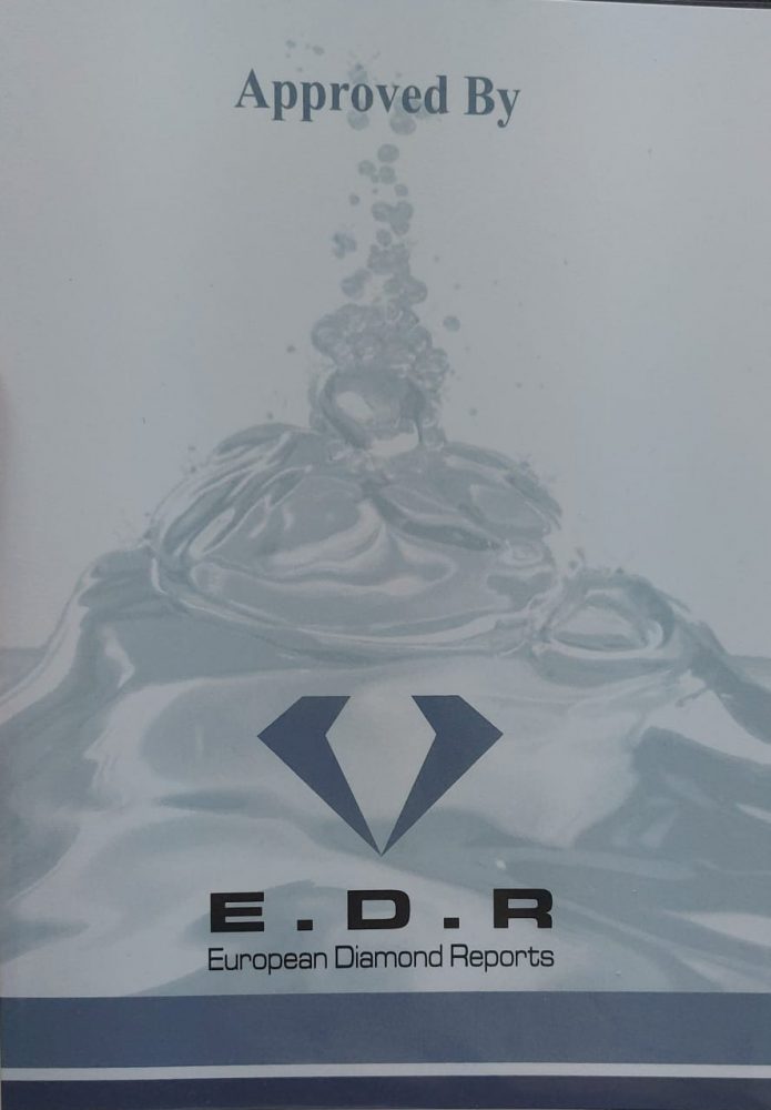 Certified 1.85ct Diamond Solitaire Engagement Ring in 18ct white gold with diamond certificate from European Diamond Reports Hatton Garden London