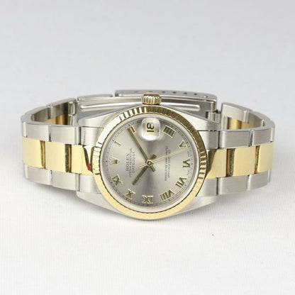 Rolex Datejust Steel & Gold Midsize 31mm Papers Ref: 78273