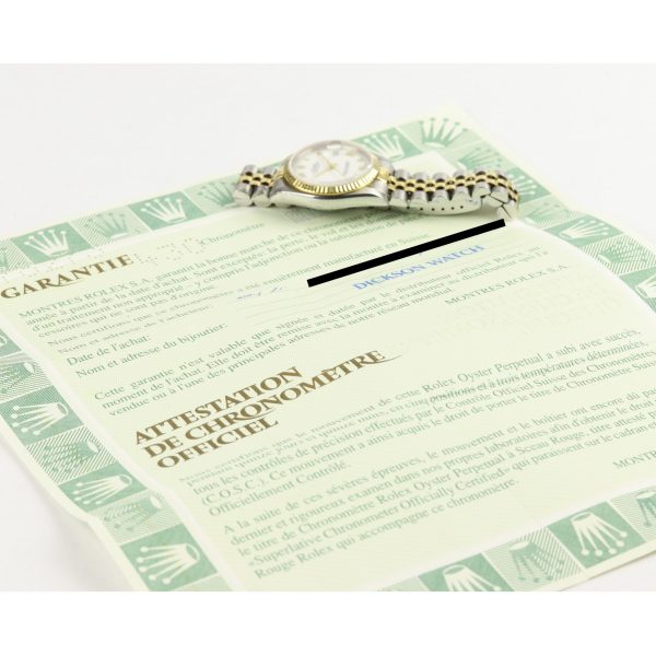 Rolex Datejust Steel & Gold Midsize 31mm with Papers